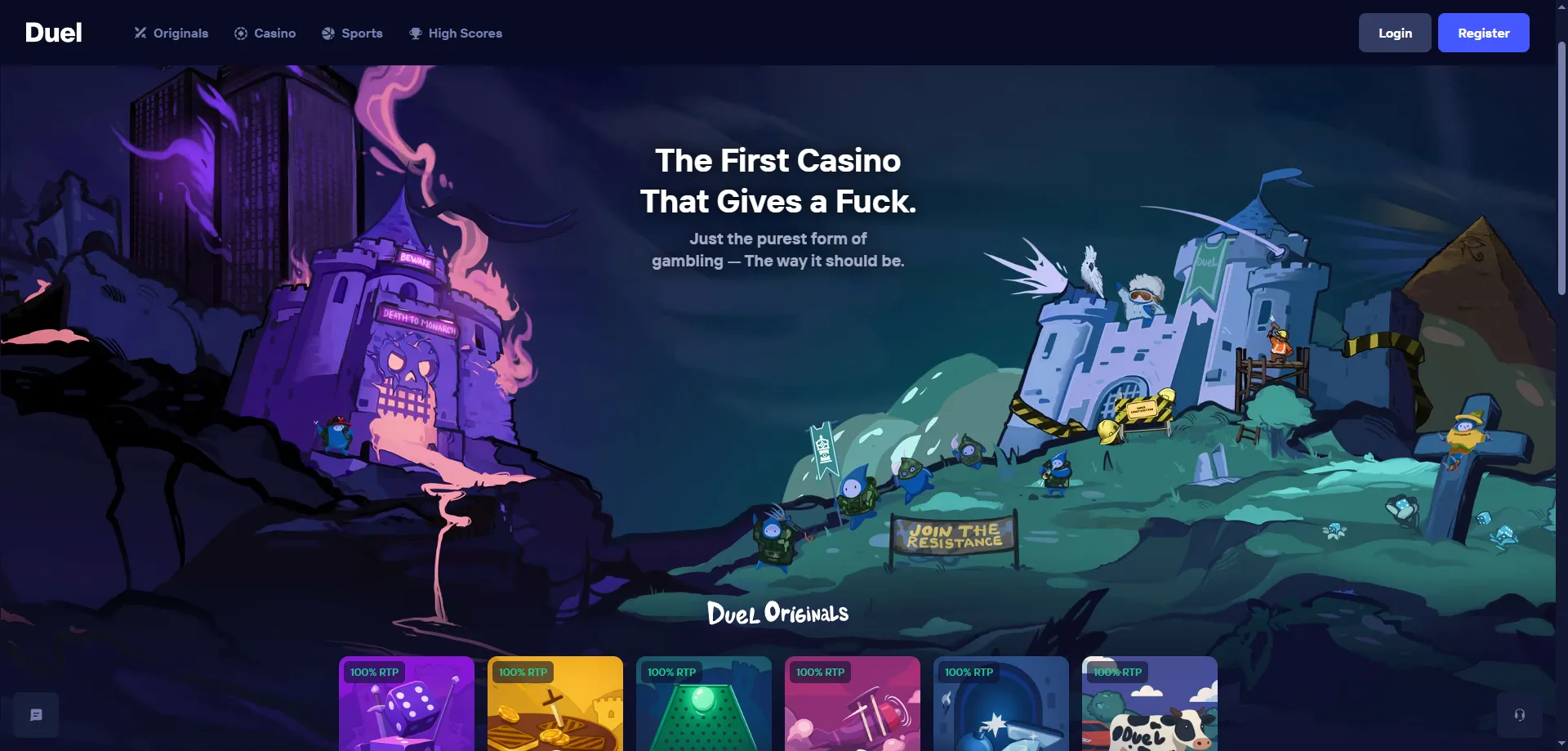 Duel Casino México — casino online con criptomonedas y más de 5.000 juegos